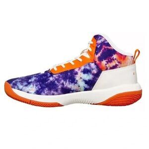 Moolah Kicks Phantom 1 Women’s Basketball Shoes Size 8 | Tie-Dye Orange Blue